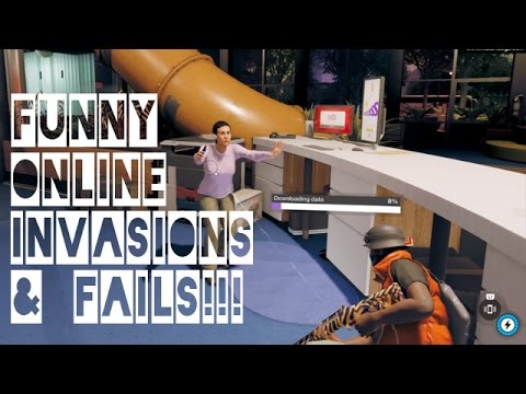 Watch Dogs 2: Funny Online Hacking Invasions & Fails!