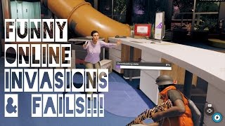Watch Dogs 2: Funny Online Hacking Invasions & Fails!