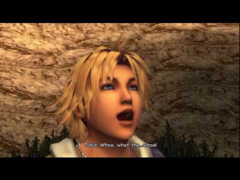 Final Fantasy X HD Remaster (US English Walkthrough part 15) Arrival to Moonflow