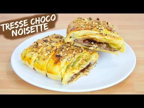 Recette #16 | Tresse feuilletée chocolat noisette SIMPLE ET RAPIDE