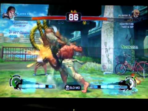 viperRX188 (Gouken) vs Ryukichikun (Ryu)    AUG-13-2010