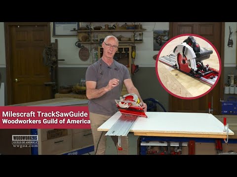 Master Precision Cuts on the Milescraft TrackSawGuide | Woodworkers Guild of America Review