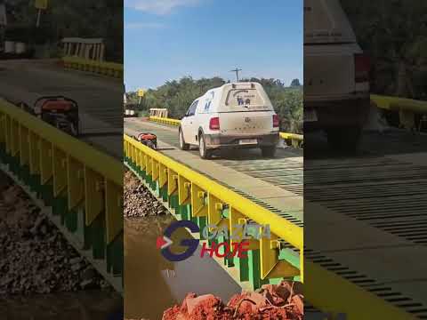 PONTE LIBERADA ENTRE SÃO PEDRO E DILERMANDO