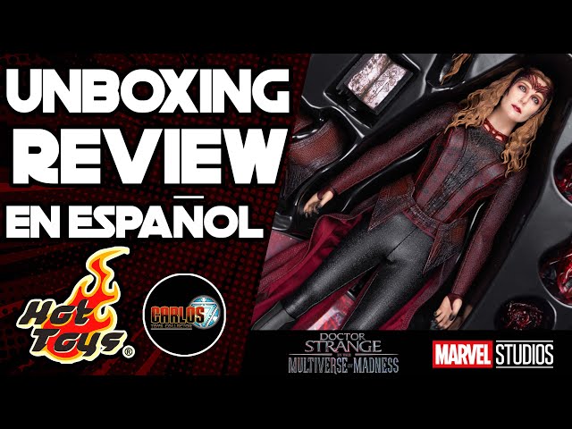 Vídeo relacionado con Movie Masterpiece MMS652 Dr. Strange Multiverse of Madness Scarlet Witch - Figura a escala 1/6, rojo, aproximadamente 28 cm de alto