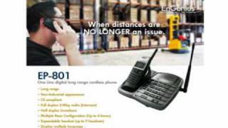 EP801 (certyfikat CE) Telefon Bezprzewodowy Dalekiego Zasięgu EnGenius Senao.