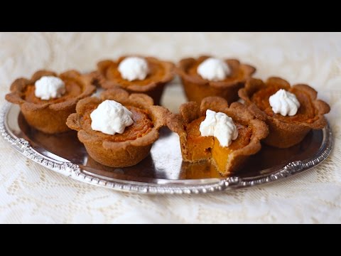 How To Make Mini Pies! Sweet Potato Pie Recipe From Scratch!