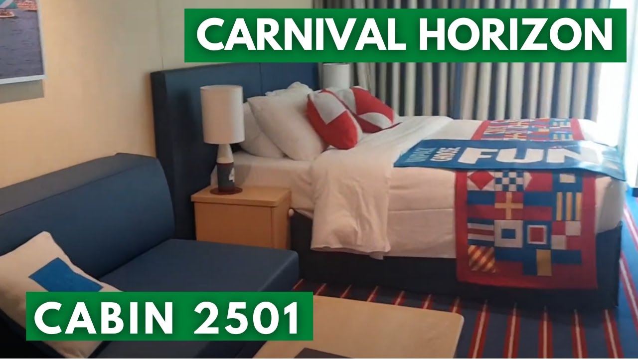 Carnival Horizon - Cabin 2501 - Video 1