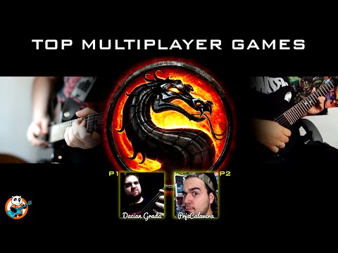Top Multiplayer Games Metal Guitar Cover Medley (ft. PrjzCalavera) | Dacian Grada