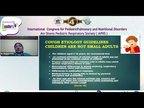 Update In Management of Chronic Cough  Prof Magda ElSafi