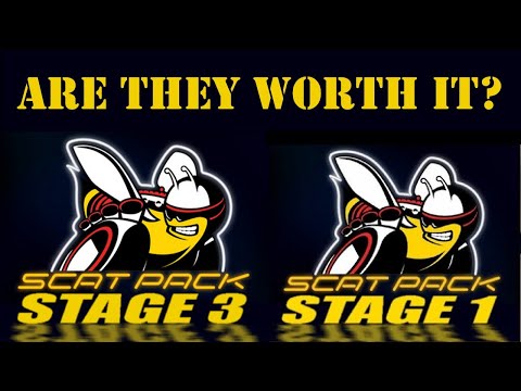 Scat Pack Stage 1 and Stage 3... Are they worth the cost?