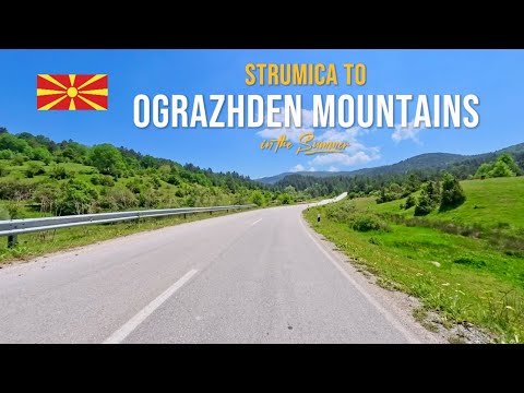 Driving in North Macedonia 🇲🇰 from Strumica to the Heart of the Ograzhden Mountains – June 2025