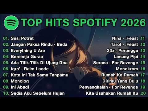 Top Spotify Hits Indonesia 2026 | Portrait Session - Ari Lesmana ft Enau | Top Spotify Indonesia ...