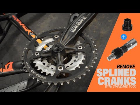 How To Remove Splined Cranks (ISIS Drive/Octalink) With Standard Puller?