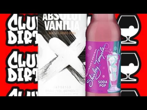 (21+ Content, Drink Responsibly) Absolut Vanilia x Hollywood’s Original Shirley Temple