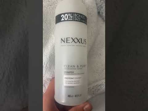 Nexxus clean and pure shampoo review