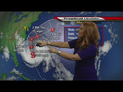 Meg McNamara Has Your Sunday Evening Forecast And Latest On Hurricane Maria