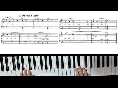 El perro flaco   Piano Elemental B   J Bastien