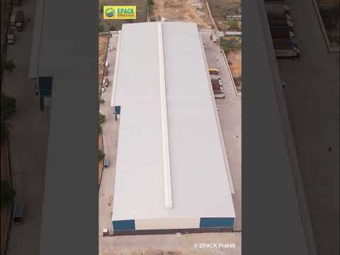 Pre Engineered Warehouse Building By EPACK Prefab.
