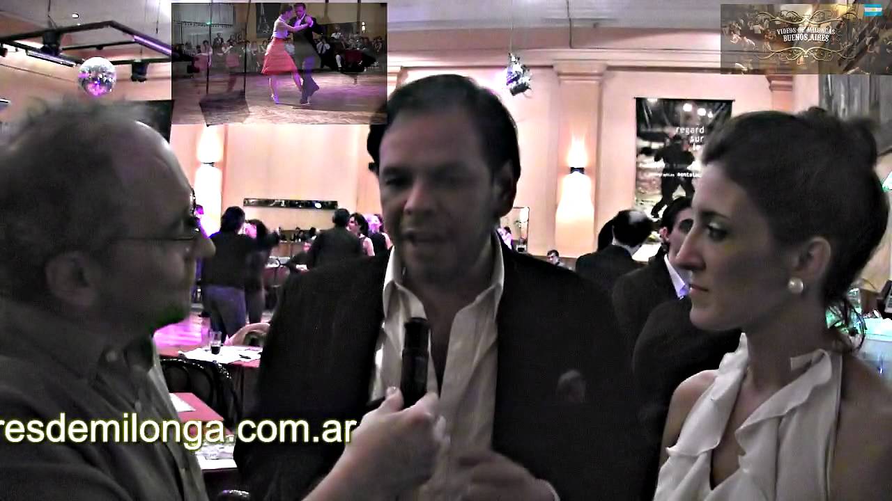 FABIAN PERALTA Y JOSEFINA BERMUDEZ en Salon Canning milonga Parakultural.