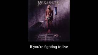 Megadeth - Ashes In Your Mouth (Lyrics)