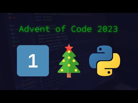 Advent of Code 2023 in Python | Day 1