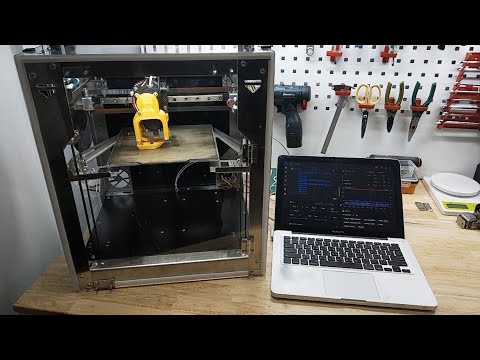 SK-Cube private alpha 3 printing quietly with MKS Servo42C (turn speaker on)