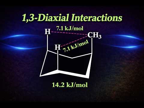 1,3 diaxial interactions