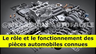 THE ROLE AND OPERATION OF KNOWN AUTOMOBILE PARTS! #automobile #engine #car #auto