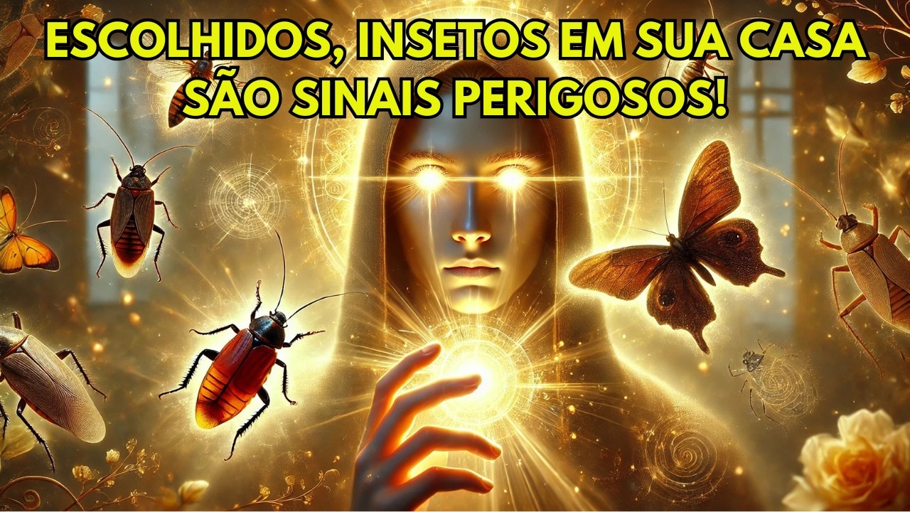 Escolhidos, Cuidado! Se Esses Insetos Aparecerem em Sua Casa, Algo Importante Está Acontecendo.