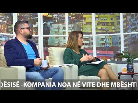 Report Tv -Rreze Dielli, I ftuar ne studio -Kompania Noa Në Vite Dhe Mbështetja E Saj