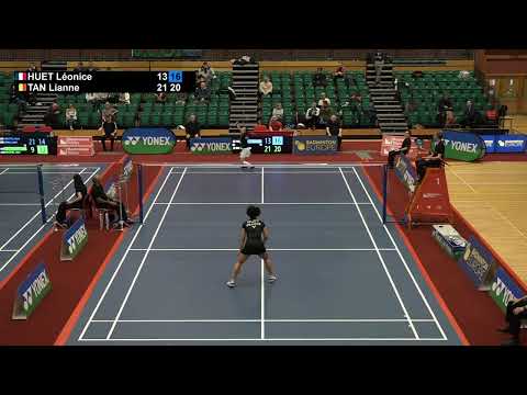 Match point - Léonice Huet vs Lianne Tan - WS, SF - Welsh Int. 2022