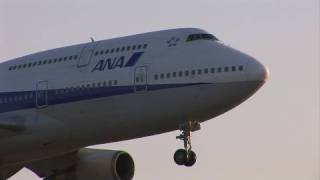 preview picture of video 'ANA 747-400D / Fukuoka Airport ,Japan'
