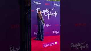 Sofia Carson at Purple Hearts Special Screening at Bay Theater. 7/22/2022
