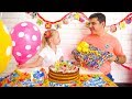 Nastya Menyiapkan Kejutan Untuk Ulang Tahun Ayah