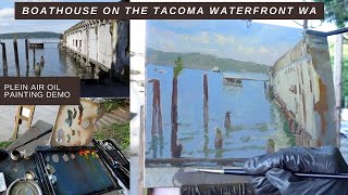 TRYING CANSON OIL PAINTING PAPER plein air with Jon Bradham