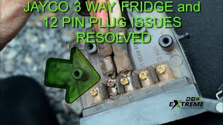 Jayco/Caravan 12 pin issues resolved. 3 way fridge and charging issues