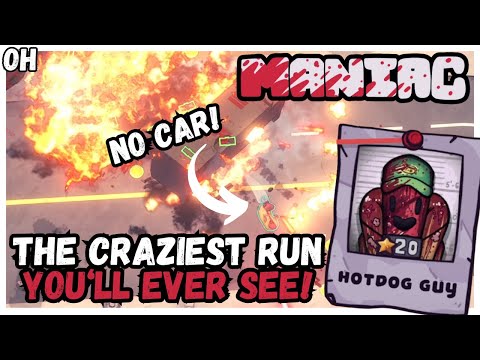 The CRAZIEST Run You'll EVER See! Maniac!