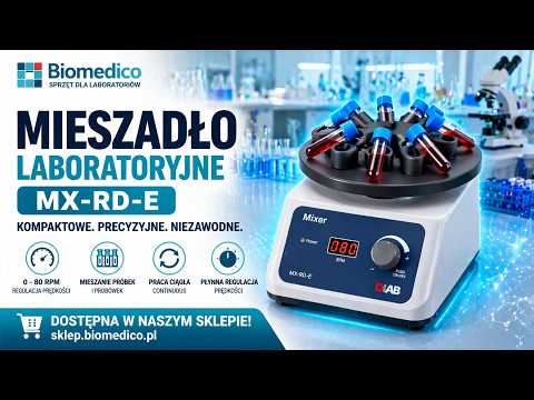 Film produktu Mieszadło tarczowe laboratoryjne, model: MX-RD-E