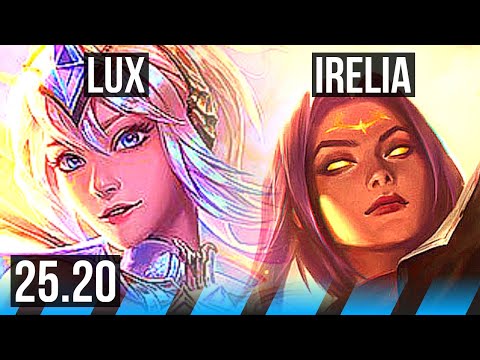 LUX vs IRELIA (MID) | 7/2/13 | EUW Master | 25.20