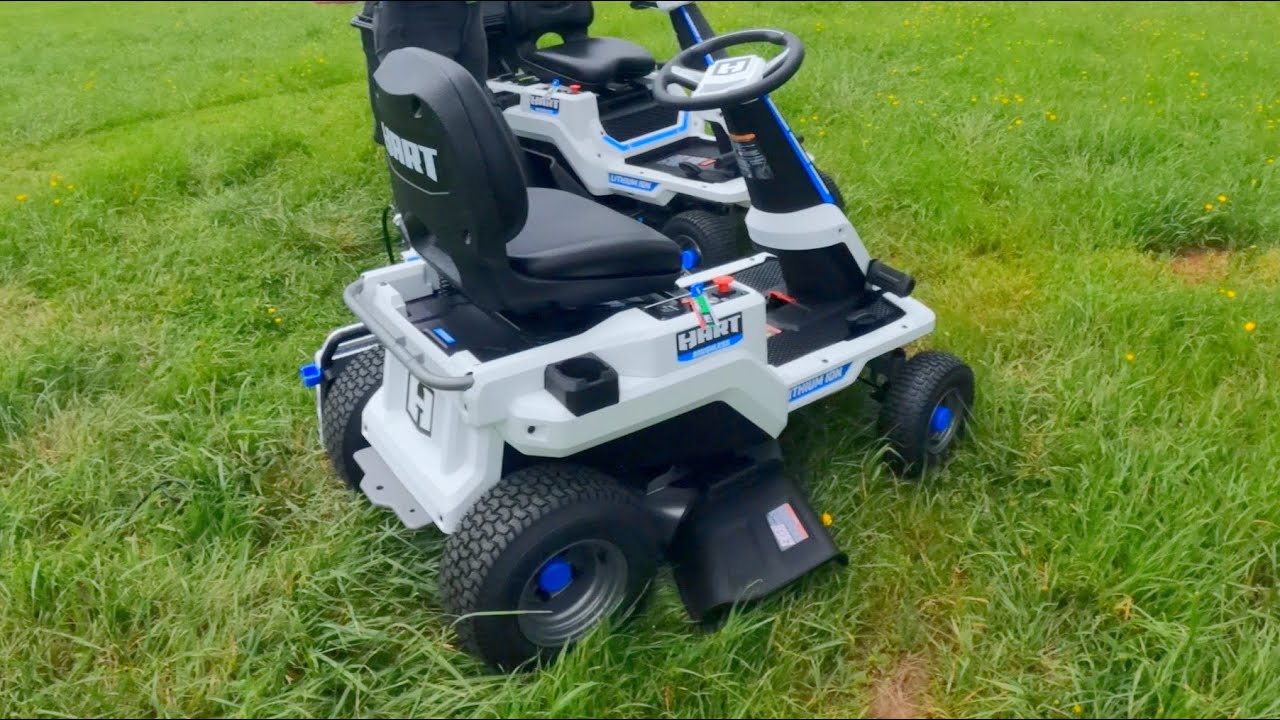 Watch video NEW HART 30 Battery Riding Lawn Mower (Everything We Know So Far) Now NEW HART 30 Battery Riding Lawn Mower (Everything We Know So Far)