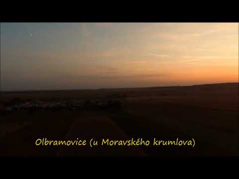 Olbramovice z ptačí perspektivy