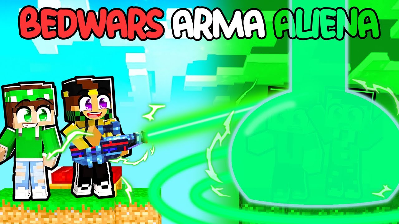 BEDWARS 2 vs 2 CON L'ARMA ALIEMA DI TIKTOK - MARCY NICO vs LOCO BADDI MINECRAFT ITA