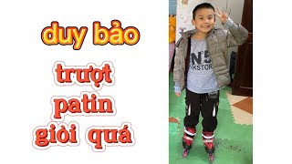duy bảo trượt patin giỏi quá