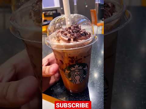 Starbucks Frappuccino with Belgian Chocolate Chips. #starbucks