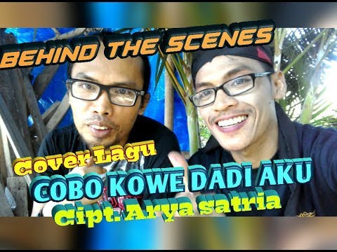 Proses Pembuatan Cover Lagu COBO KOWE DADI AKU Cipt. ARYA SATRIA bersama Nino Bhaskara di WARTAS
