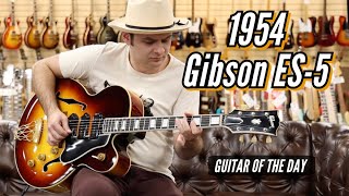 Video thumbnail for 1954 Gibson ES-5 Sunburst | Guitar of the Day - Yates McKendree by Normans Rare Guitars