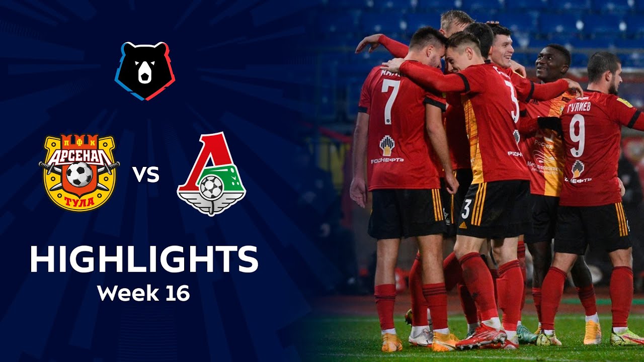 Arsenal Tula vs Lokomotiv Moskva highlights