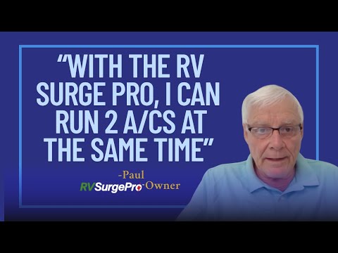 
Paul's RV is protected with the RV Surge Pro
