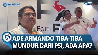 Ada apa? Ade Armando Tiba-tiba Mundur dari PSI usai Terseret Kasus JK: Ada Pihak Ingin Serang Partai