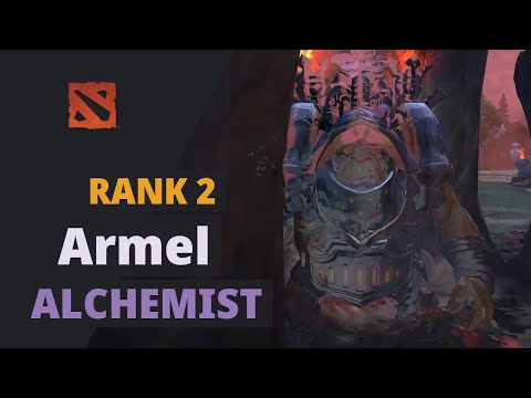 Armel (Rank 2) plays Alchemist Dota 2 Full Game